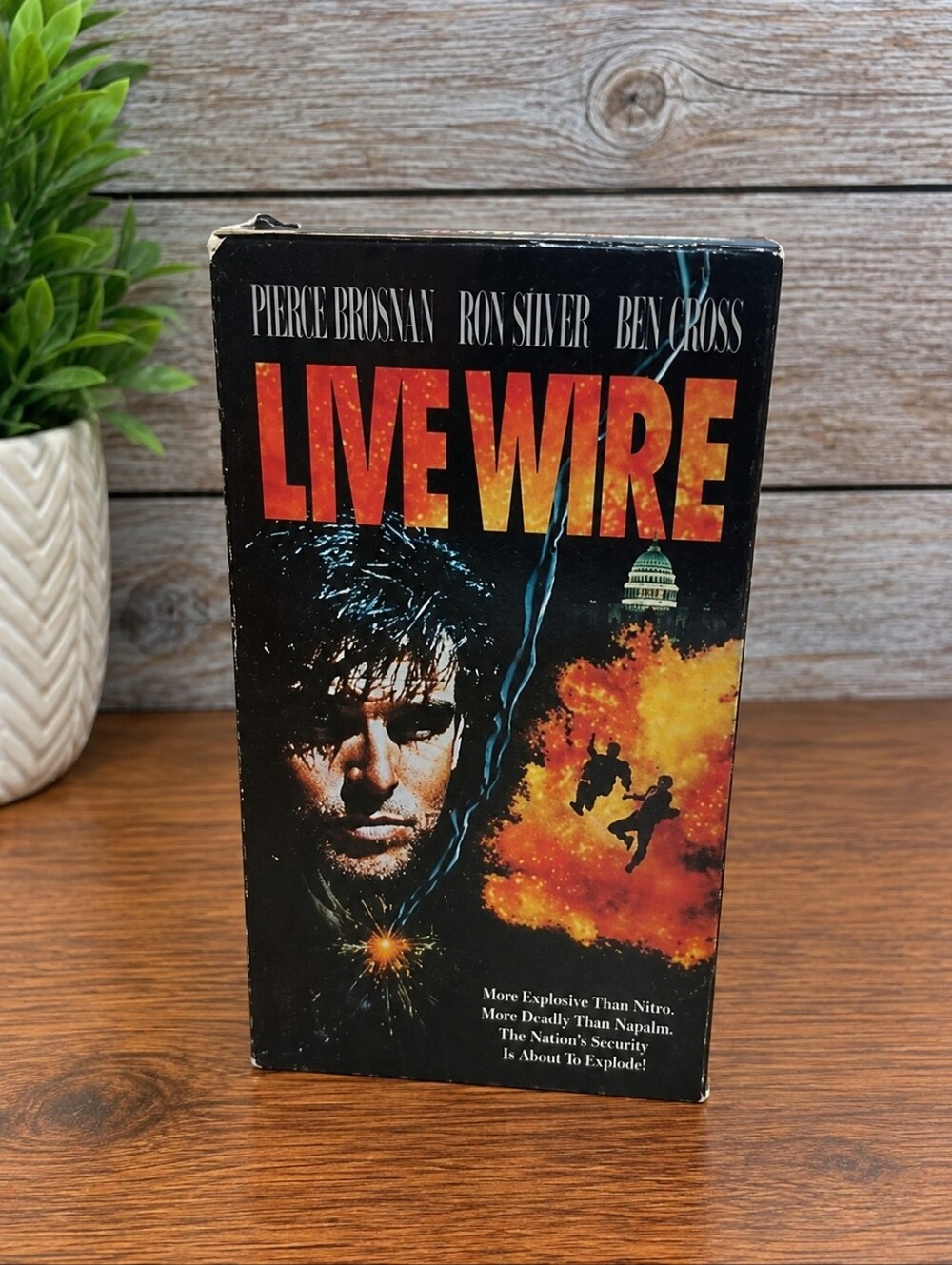 Live Wire  vhs video tape